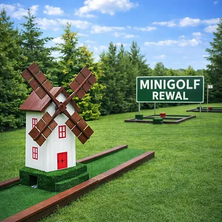 Blekitna Keja & Mini Golf 別荘 レバル