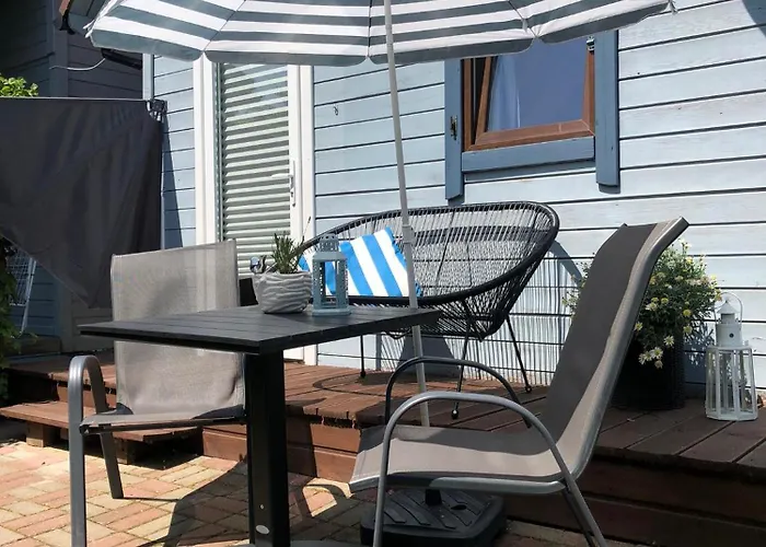 Blekitna Keja Z Prywatnym Polem Do Mini Golfa * Rewal